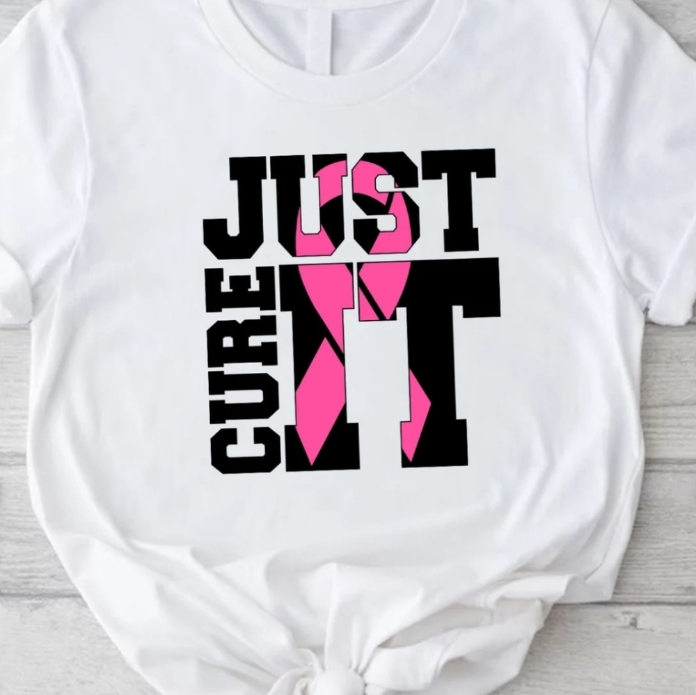JUST DO IT Breast Cancer Awareness t-shirt!